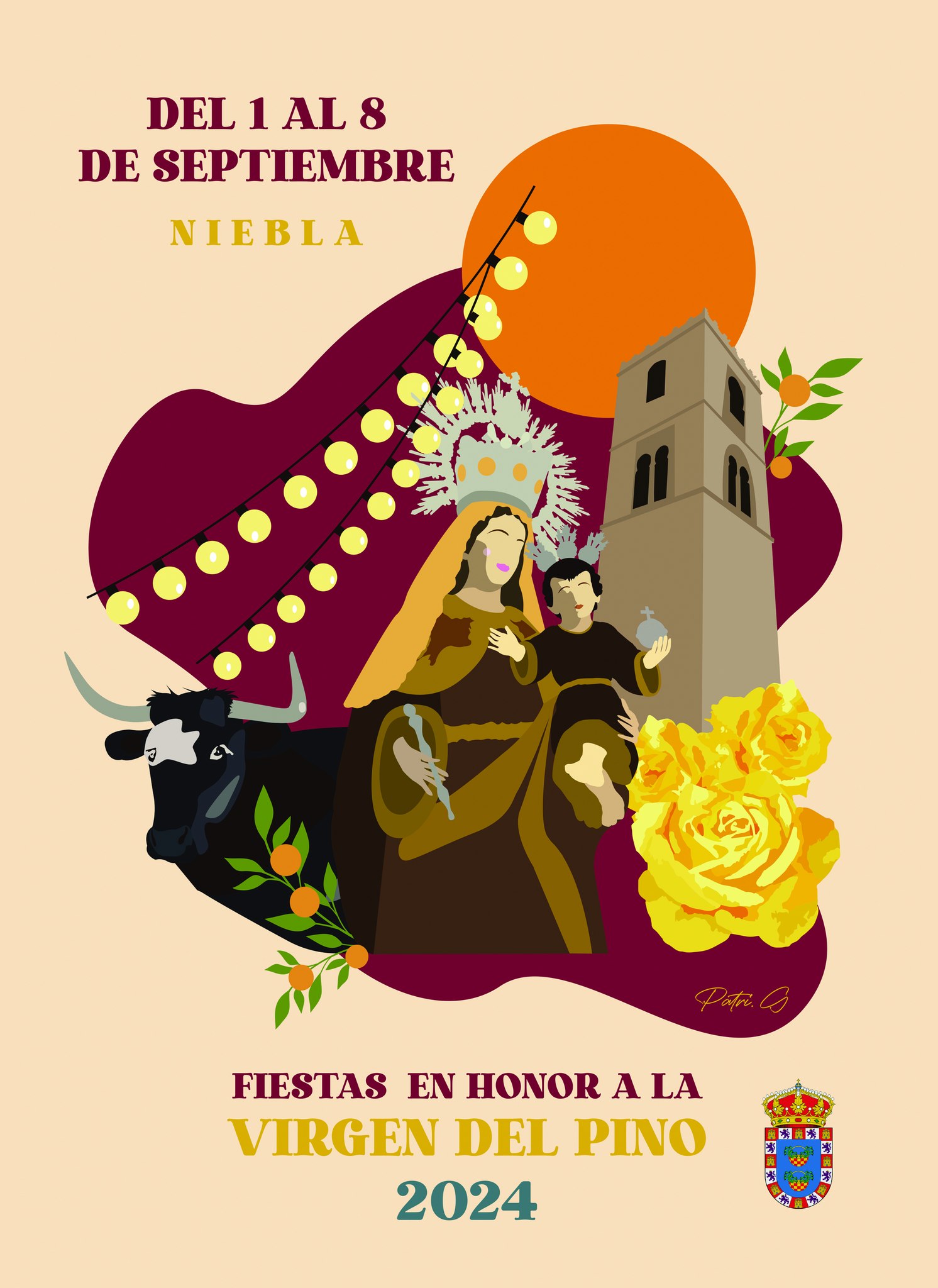 Fiestas patronales en honor de la Santísima Virgen del Pino 2024 Niebla